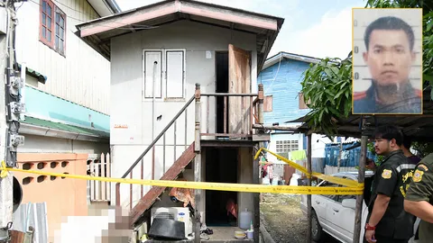 เจอปืนสวน