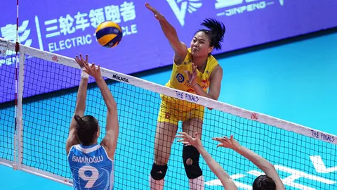 สาวจีนคืนฟอร์มเฉียบทุบตุรกี 3-1 เซต ซิวที่ 3 ลูกยางเนชันส์ลีก