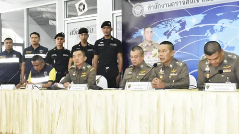 "สมพงษ์" มาเอง ปิดจ็อบ 4 คดีชาวต่างชาติทำผิด หลบหนีเข้าไทย