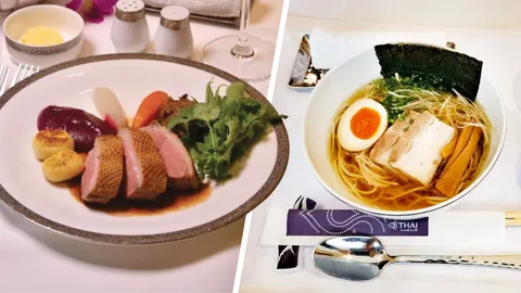 การบินไทย เสิร์ฟอาหารฝรั่งเศส-ราเม็งสุดพิเศษ ใน 5 เส้นทางยุโรปและญี่ปุ่น