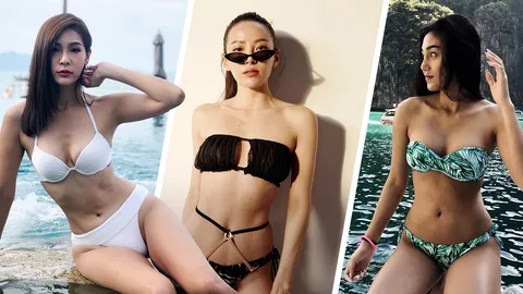 ส่องสาวๆ ใส่ชุดว่ายน้ำสุดเซ็กซี่ ทำหนุ่มๆ หัวใจซู่ซ่า