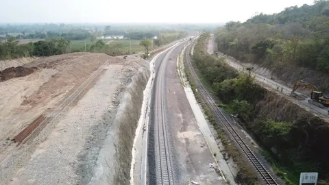 รถไฟทางคู่ ฉะเชิงเทรา-แก่งคอย ระยะทาง 106 กม. สร้างเสร็จแน่ ก.ย.นี้