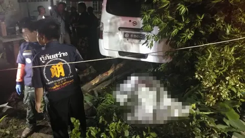 รถตู้ทหารชนจยย.พลทหารดุริยางค์ดับคาที่ หลังกลับมาเที่ยวบ้านเกิด