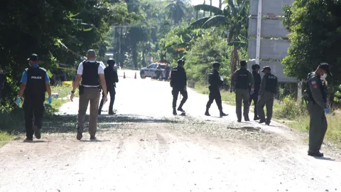 ระทึกโจรใต้ ลอบวางระเบิด ทหารพรานเจ็บ 3 นาย แน่นหน้าอก หูอื้อ 