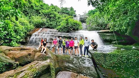 ผจญภัย “น้ำตกตาดวิมานทิพย์” บึงกาฬ