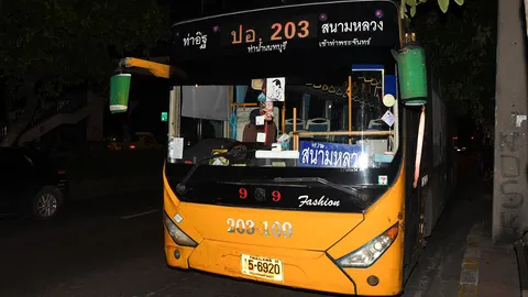 ปอ.203ซิ่งลงสะพานพระราม7 เฉี่ยวจยย.ซ้อน3 ทับหัวคนขับเละดับสยอง
