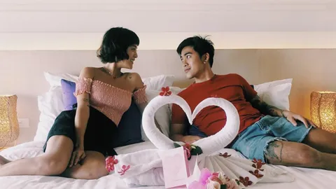 สายป่าน-วุฒิ กับช่วงเวลาดื่มน้ำผึ้งพระจันทร์ ที่บียอน รีสอร์ท เขาหลัก