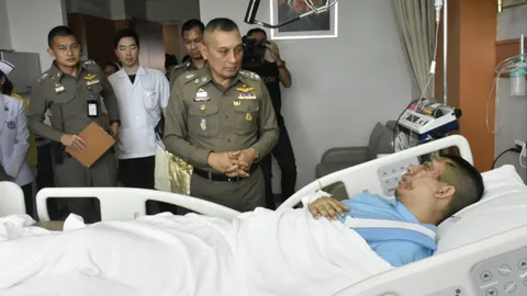 "หมวดเบนซ์" โต้ถือปืนขู่เก๋ง BMW ชี้ อยู่หน่วยอารักขา พกอาวุธไม่ได้