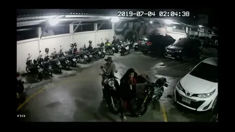 เจ้าของหอพักโอด กล้องชัดขั้นHD ยังเอาไม่อยู่ นั่งดูโจรย่องฉกจยย.