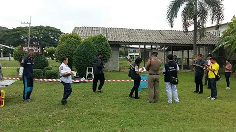 เดินตามกลิ่นจนเจอศพ ถุงคลุมหัว ตายอืด ในอาคารวิทยาลัยเกษตร