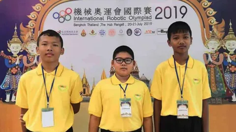 สุดยอด 3 เด็กชุมพร เบิ้ลแชมป์หุ่นยนต์นานาชาติ ที่จีน 2 ปีซ้อน 