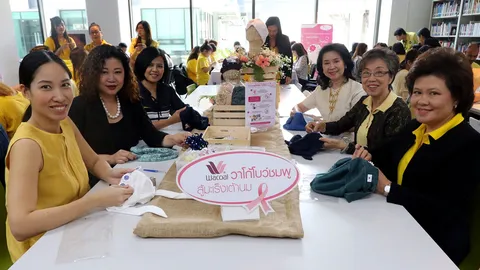“ไทยวาโก้-ไทยรัฐกรุ๊ป” จัดกิจกรรมส่งต่อกำลังใจเพื่อผู้ป่วยมะเร็งเต้านม