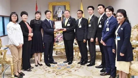 รองประธานสภาฯ ต้อนรับคณะส.ส.รุ่นใหม่จีน ส่งเสริมสัมพันธ์ 2 ปท.