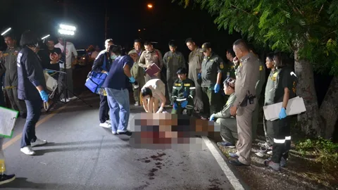 2 โจ๋อดีตเพื่อนซี้ ควบจยย.ไล่แทงดับ 1 กลางถนน ปมยืมเงิน-แย่งหญิง