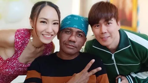 เพื่อนไม่ทิ้งกัน เด็บบี้-กำปั้น เซอร์ไพรส์วันเกิด โจอี้ บาซู ที่ รพ. (คลิป)