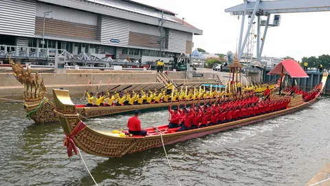 กำหนด 5-8 ส.ค. จัดซ้อมเห่เรือ 52 ลำ-ครั้งแรก