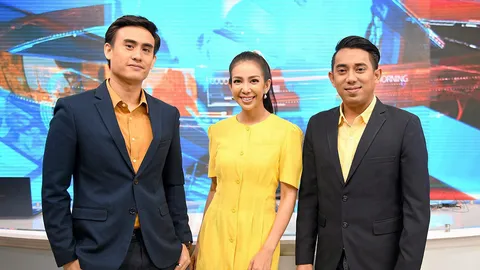 "ต๊ะ พิภู" อาสานำทัพพลิกโฉม "ข่าวเช้า" แฮปปี้ร่วมงาน "แนนต์-เอก" เข้าขาได้ดี