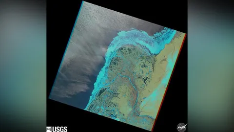 น้ำแข็งละลายอาจเปลี่ยนรูปดินดอนแม่น้ำอาร์กติก