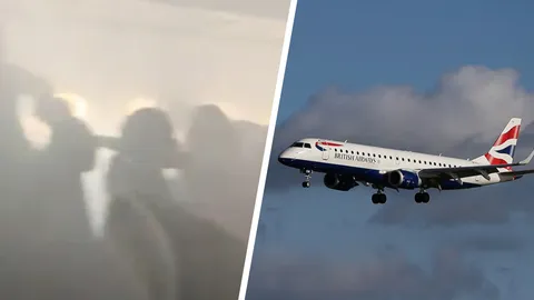 175 ชีวิตสุดระทึก นาทีบริติช แอร์เวย์ ควันตลบห้องโดยสาร ลงจอดฉุกเฉิน