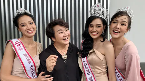 3 สาวกับเจ๊ยอดดอย อวยแรงให้ที่ 1 