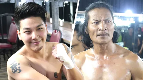 ทางนี้ก็ต่อยกัน สายเชียร์ ปะทะ เก่งเกียร์ R  สนุกได้บุญ ไม่เกรี้ยวกราด (คลิป)