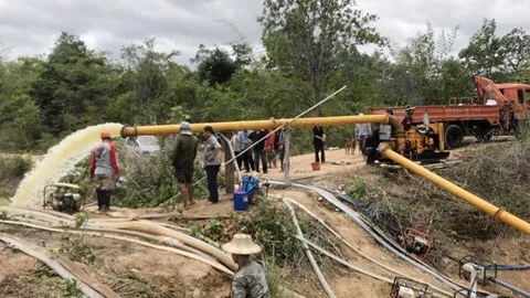 กรมชลประทานเดินหน้ากู้แล้งพื้นที่อับฝน