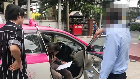 สาวแฉกลโกงแท็กซี่ ซ่อนปุ่มมิเตอร์เทอร์โบ ซ้ำขู่เก็บค่าเสียเวลา 500 บาท