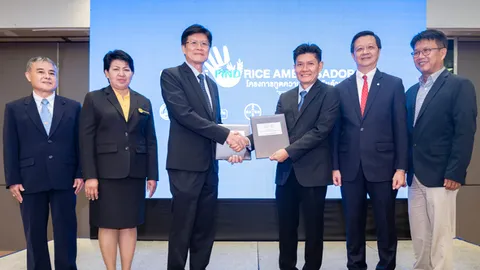 กรมการข้าว ร่วมกับ ไบเออร์ไทย เปิดตัวโครงการทูตความปลอดภัยด้านข้าว