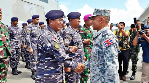 ทร.ไทย-อินโดฯ นำทหารเข้าฝึก SEA GARUDA 2019 รบ 3 มิติ ที่อ่าวไทย