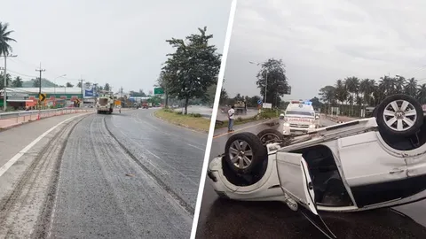 ขูดถนนลดอุบัติเหตุ เผยวิธีโบราณ แก้รถวิ่งเร็ว ทางลื่น ได้ผลชะงัด 