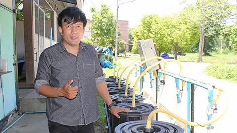 เลี้ยงกบ...อบถังดำ เร่งผสมพันธุ์นอกฤดู