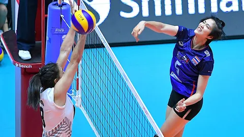 ไม่ใช่งานยาก "ไทย" ไล่ตบ "นิวซีแลนด์" 3-0 ลูกยางเอเชีย