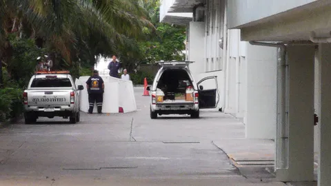 หนุ่มใหญ่เยอรมันตกจากชั้น 15 คอนโดฯหรูที่พัทยา ร่างกระจายเต็มพื้น