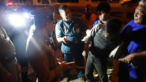 หนุ่มคลั่ง หลอนผีสาวชุดแดง ทำครอบครัวแตกแยก ตร.จับเป่าพบเมาเกินลิมิต