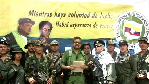 กบฏ “ฟาร์ก” คืนชีพ แกนนำยุแนวร่วมหยิบอาวุธ ต้านรบ.โคลอมเบีย