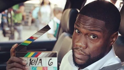 เควิน ฮาร์ท หนุ่มนักแสดงตลกชื่อดัง เจ็บหนัก  รถตกถนน 