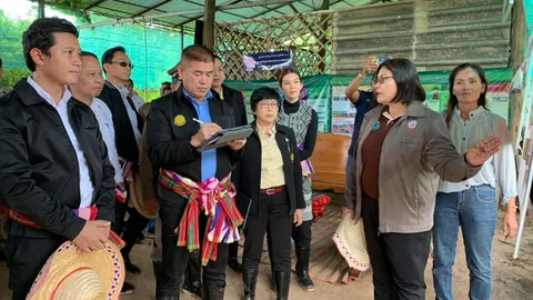 “ธรรมนัส"ลุย ขอนแก่น เยี่ยมศูนย์ถ่ายทอดเทคโนโลยีพัฒนาที่ดิน"ดอนช้าง"