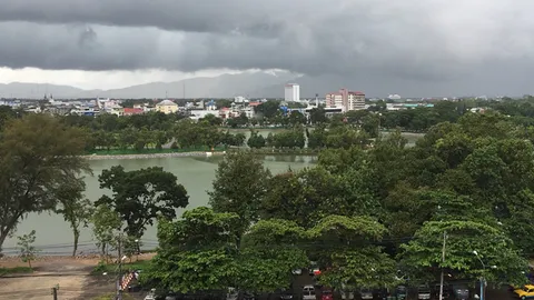 จันทบุรีเตรียมรับมือ "พายุคาจิกิ" เฝ้าระวังน้ำป่า เตือนน้ำท่วมฉับพลัน