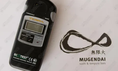  ซูชิ คืนชีพ..มูเกนไดทำเจ๋ง ขนเครื่องมือตรวจรังสีในอาหาร คำต่่อคำ เชื่อมั่นได้ 100 %