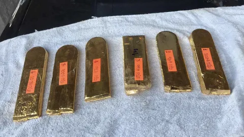 รวบแม่เฒ่าชาวลาว ขนทองแท่ง 10 ล้านเข้าไทย ถูกจับยกให้-แลกระงับคดี