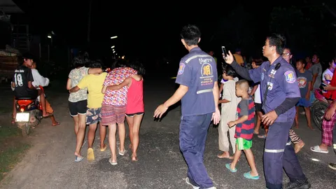 ชาวบ้านแตกตื่น เด็ก4คนหายตัวหาค่อนคืนไม่พบ หลวงพ่อนั่งทางในชี้จุดจนเจอ