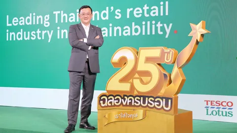 ก้าวต่อไปของเทสโก้โลตัสในปีที่ 25 กับเป้าหมายที่ขอเป็นมากกว่าผู้ค้าปลีกแต่เป็นผู้นำด้านความยั่งยืน
