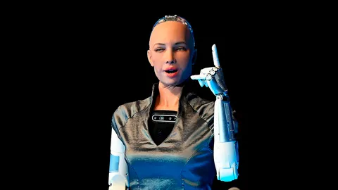 หุ่นยนต์กล่าวสุนทรพจน์ ที่หอประชุมแห่งชาติเม็กซิโก