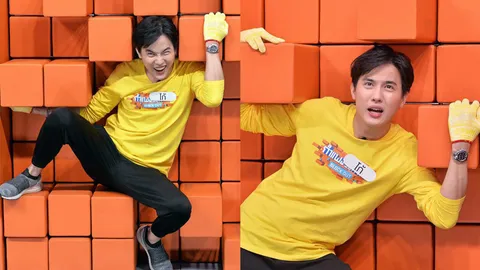 "โก้ วศิน" ทำ "อ๋อง" ใจสั่น หลบกำแพงโชว์ห่อหมก