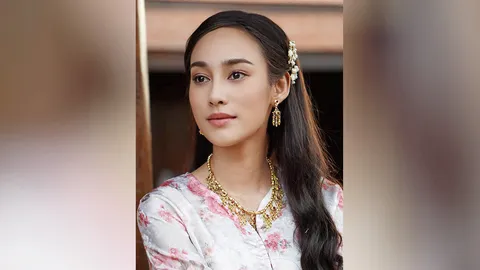 "นาว" ออร่าเจ้าหญิง เสื้อผ้าหน้าผมจัดเต็ม ใน "ดวงใจขบถ"