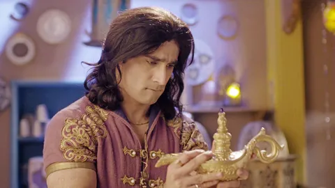 "จินนี่" ตกที่นั่งลำบาก ถูกขโมยตะเกียงซะแล้ว! ในซีรีส์ "อะลาดิน"