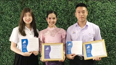 "เอเชีย - ยุโรป" 2 พี่น้อง "ภัทรธีรานนท์" คว้ารางวัลเยาวชนดีเด่น 62 