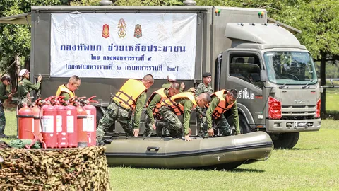 ผบ.ร.29 ตรวจ "ฉก.ทัพพระยาเสือ" พร้อมภารกิจป้องกันชายแดนไทย-พม่า