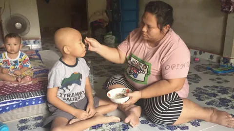 วอนช่วย "น้องเดียว" สู้มะเร็ง ลุกลามจนตาบอด ครอบครัวสุดลำบาก 