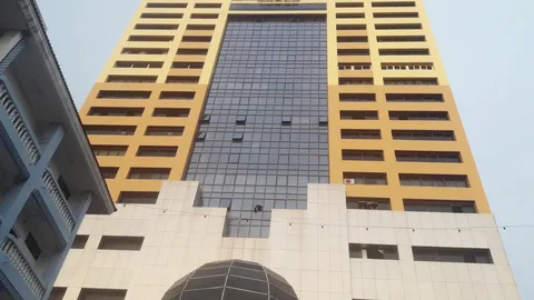 หวิดวอดวาย ไฟไหม้ตึกออฟฟิศที่แหลมฉบัง โชคดีสปริงเกอร์ทำงาน 100%